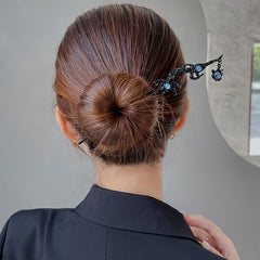 Moonstone Hairpin Metal Hairpin Buckle Retro Gift For Her