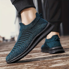 Men's Knitted Lightweight Slip On Casual Shoes