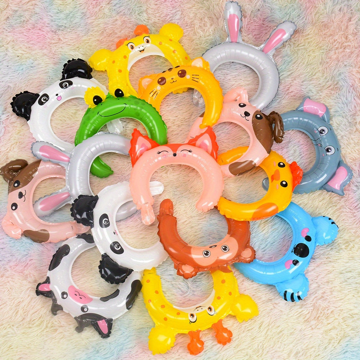 20pcs Cartoon Headbands Balloons for Birthday Parties and Anniversaries
