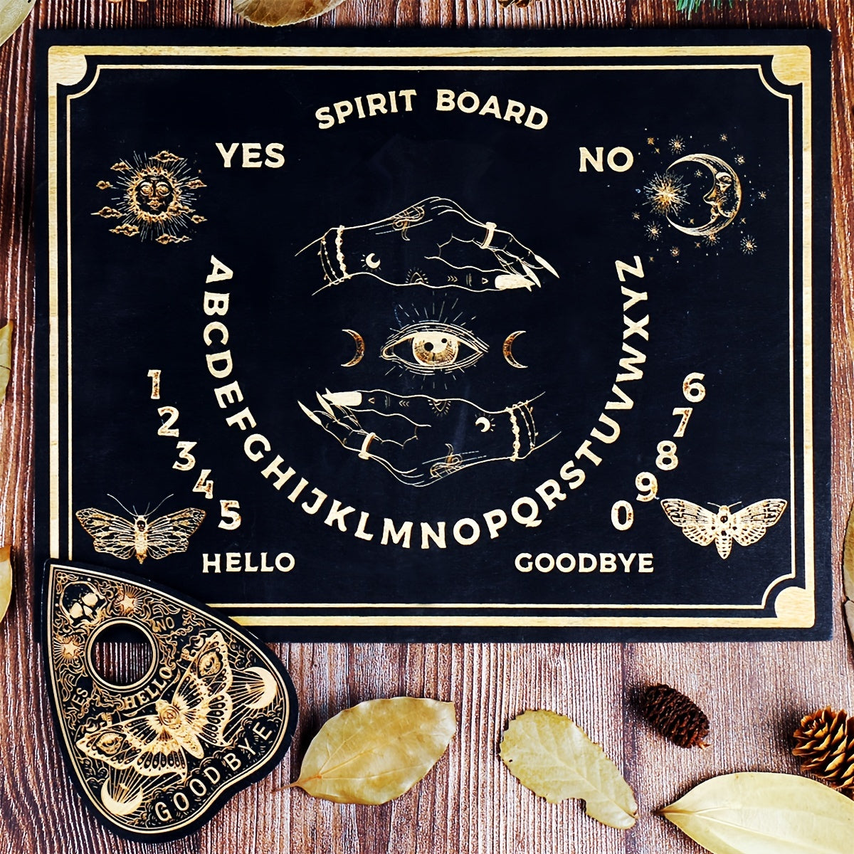 Keithwood Spirit Board & Planchette Kit - Explore Universe Mysteries