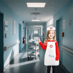 Kids Medical Doctor Role Playing Costume Set
