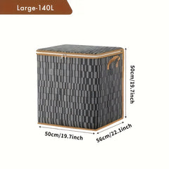 Geometric Pattern Storage Bag Large Capacity Organizer