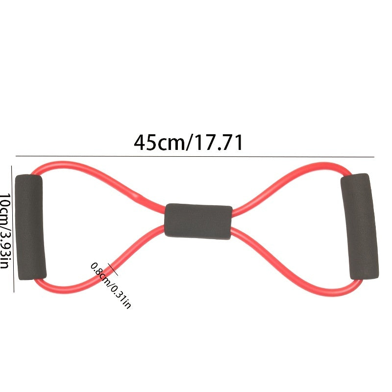 8 Shape Resistance Band for Home Workouts and Pilates