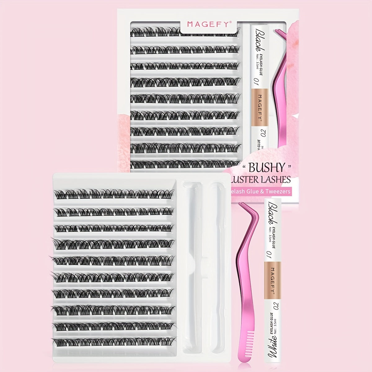 Eyelash Grafting Tool Set for Thick Curling Lashes