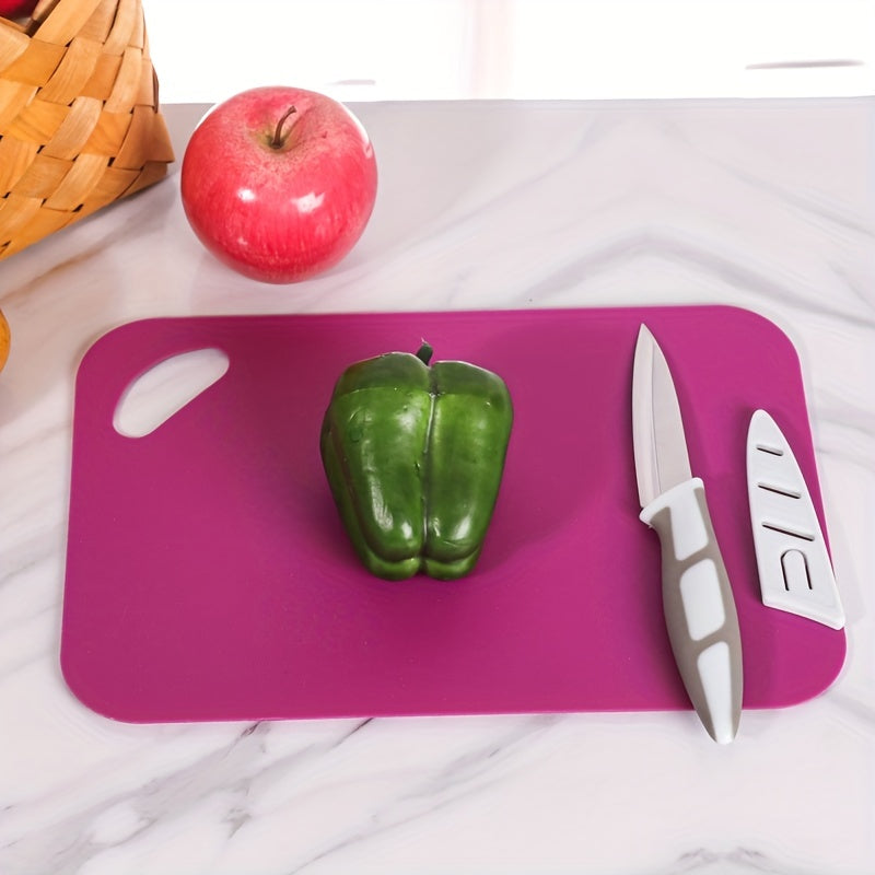 Plastic Cutting Board Set of 3 Dishwasher Safe Cutting Boards with Juice Grooves