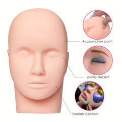 Practice Makeup Mannequin Head for Dolls and Models