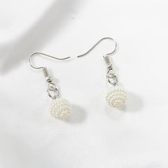 Faux Pearl Drop Earrings Jewelry Gift For Girls