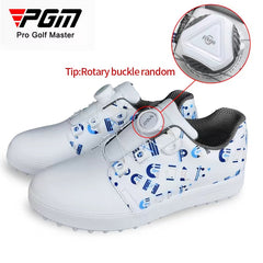 Waterproof Kids Golf Shoes with Anti Slip Shoelaces XZ241