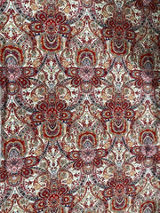 Women's Plus Paisley Print Wide Leg Pants