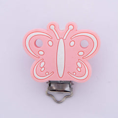 Silicone Butterfly Pacifier Clip