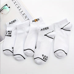 10 Pairs Boys Kids Short Ankle Socks Breathable Comfy Children's Socks