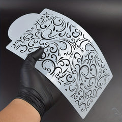 Wave Pattern Cake Stencil 27x14cm Cake Decorating Stencils