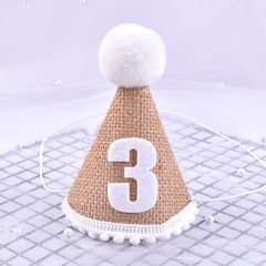One Year Old Baby Birthday Hat Photo Prop