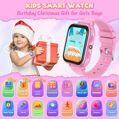 Kids Touch Screen Smart Watch, Educational Games, Voice Recorder, Music Playback