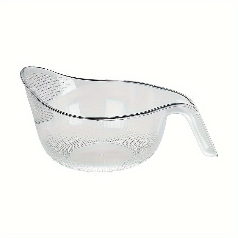 Rice Rinser Strainer Wash Rice Strainer With Handle For Washing Rice Fruits