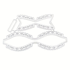 1pc Bowknot DIY Metal Embossing Scrapbooking Die