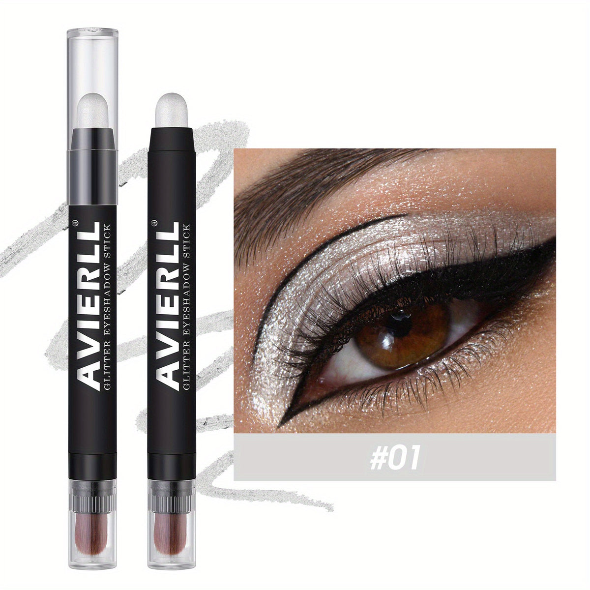 8-Piece Shimmer & Metallic Eyeshadow Stick Set