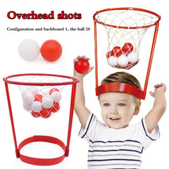 2 Pack Basketball Party Game - Adjustable Basket Net Headband