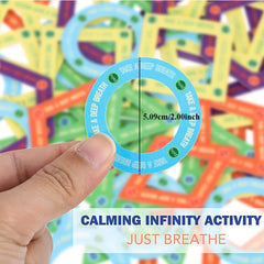 5pcs Sensory Stickers for Calm Office Mobile Computer