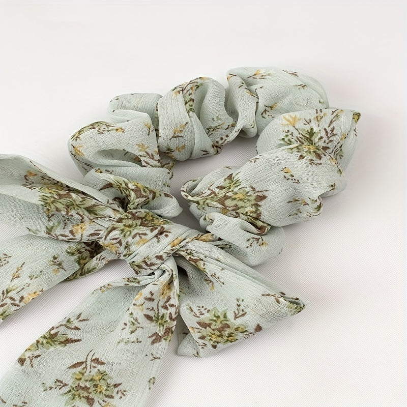 Pastoral Style Hair Tie Elastic Scrunchie Ponytail Holder