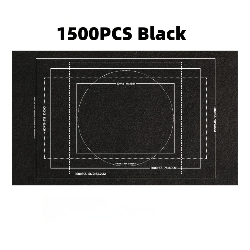 Portable Puzzle Mat Set with Storage Tray and Non Slip Surface