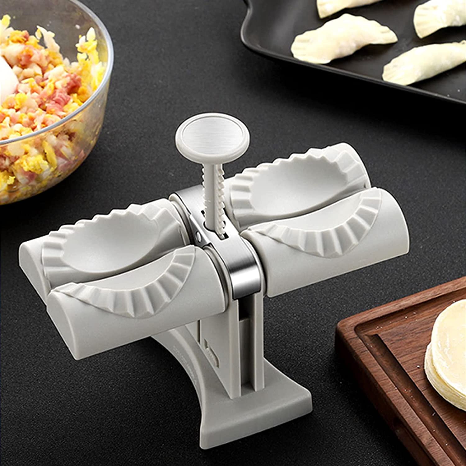 Double Head Automatic Dumpling Maker