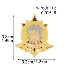 Cartoon Character Brooches Enamel Pins Metal Badges Backpack Clothes Accessories