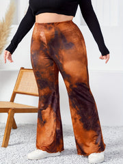  Boho Pants Women's Tie Dye Flared Trousers