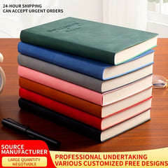 Set of 3 Personalized A5 Slim Notebooks - Engraved Cover, 360 Pages