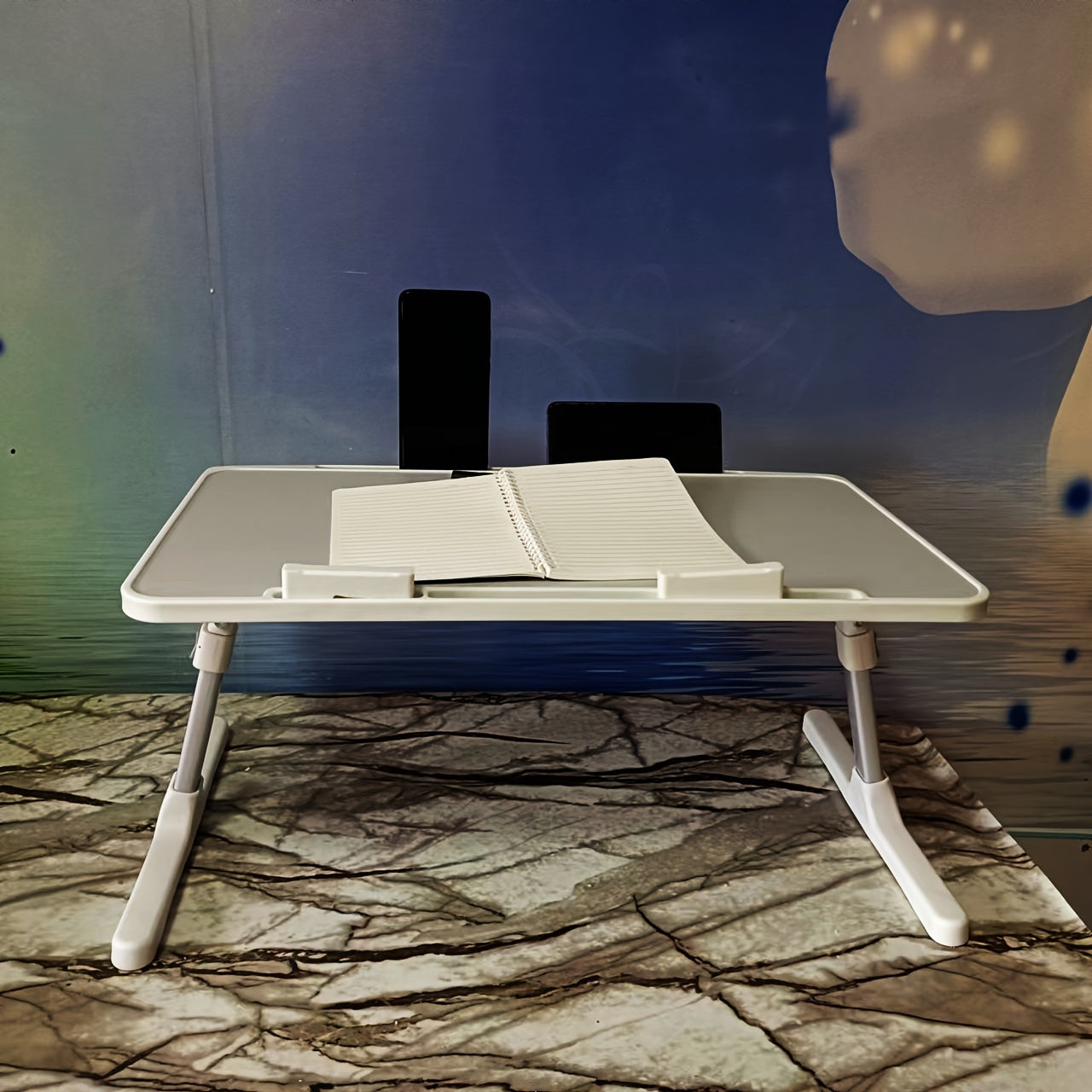 Adjustable Learning Table With Aluminum Legs Stable Sled Legs
