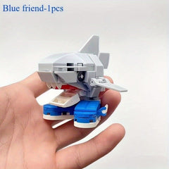 Shark Building Block Doll for Girls