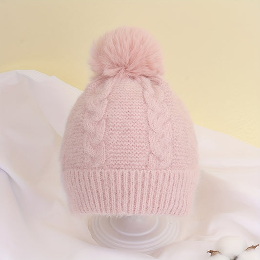 Kids Winter Knitted Hat for 6 Months Old