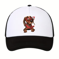 Animal Print Baseball Hat Outdoor Sunshade Trucker Hat