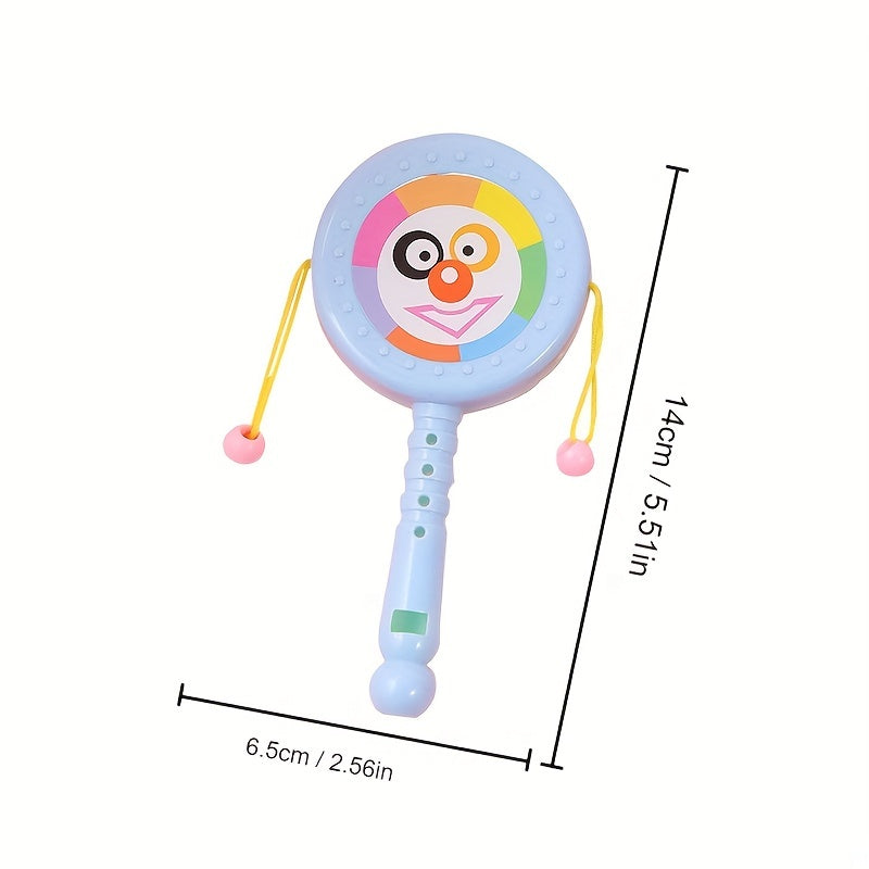 3pcs Baby Rattles Toys Double Head Clapping Rattle Instruments