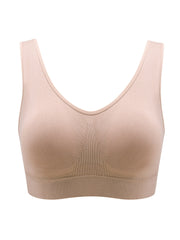 Plus Size Wireless Bra Comfortable Stretchy Sport