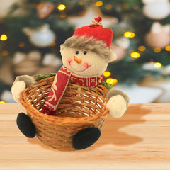 Christmas Snowman Fruit Basket Party Supplies