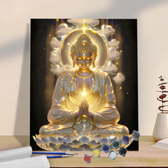 DIY Painting Kit Lao Tzu Buddha for Novices
