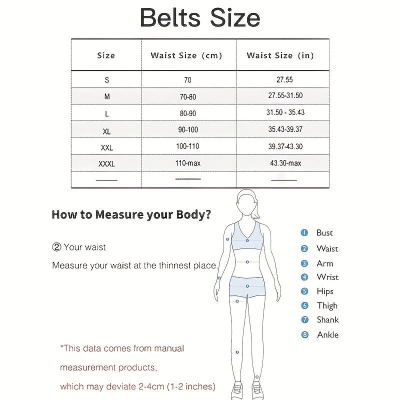  Laser Belt Embossed PU Leather Dress Coat Girdle Belts