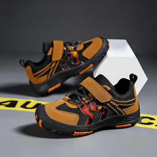 Boys' Comfy Non Slip Trekking Shoes for Outdoor Activities