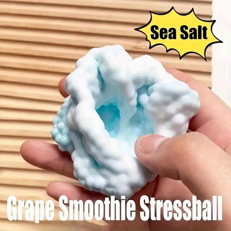 Squeeze Ball Toy Soft Light & Texture Fidget Toy for Stress Relief