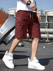 Men's Cargo Shorts Active Drawstring Shorts For Summer