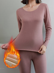 Soft Thermal Underwear Long Sleeve Top