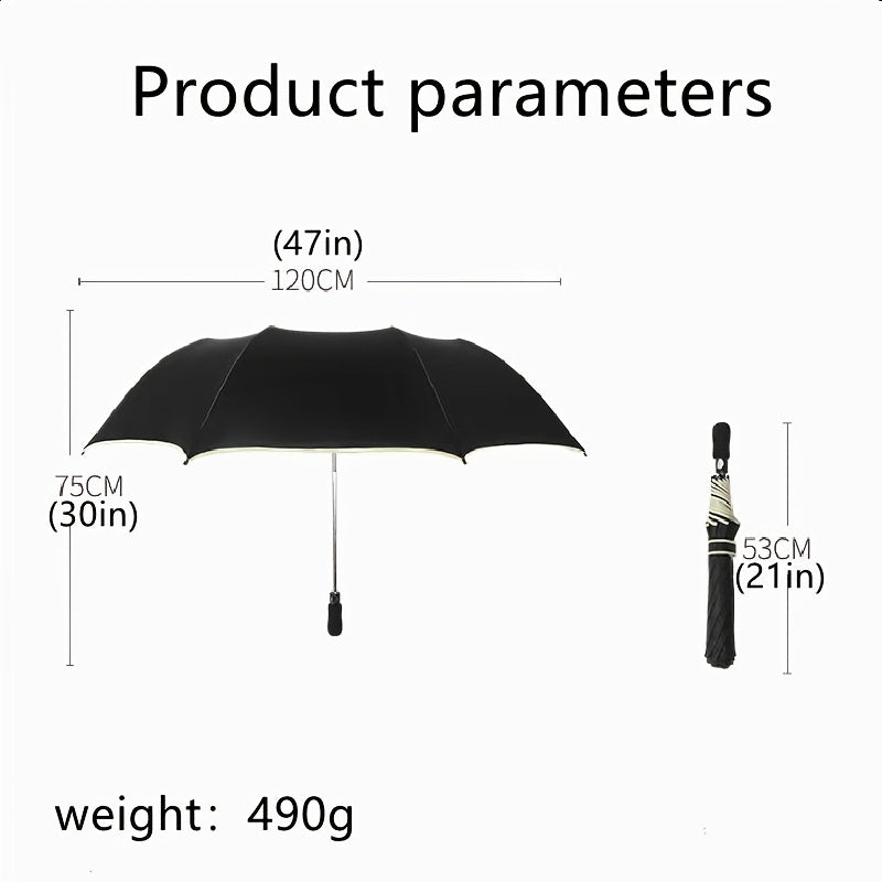 Double Folded Golf Umbrella Windproof Stormproof