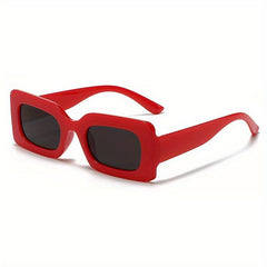 Men's Rectangle Anti Light Sunglasses for Casual Wear