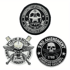Men's Seal Team Six Arm Patch Magic Sticker Military Fan Pack