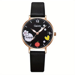 Kids Watch & Daisy Bracelet Set Gift for Girls