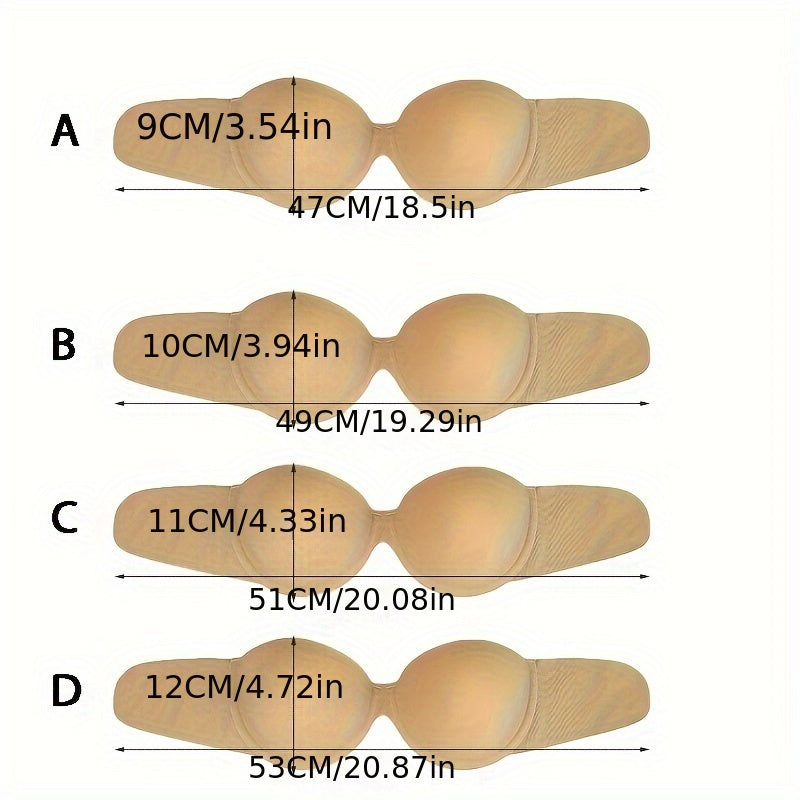 Invisible Adhesive Bra Strapless Push Up Nipple Pasties Women's Lingerie