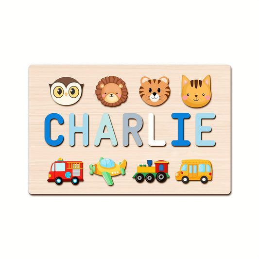 Personalized Name Puzzle with 8 Elements