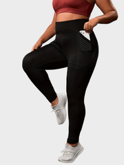  Sports Leggings Women's High Rise Skinny Leggings With Pockets