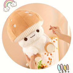 13 77in Mushroom Plush Toy Mushroom Doll Sofa Decoration Gift